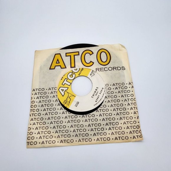 Bring Me Water / Things by Bobby Darin Vintage Vinyl 45 RPM - Picture 2 of 3